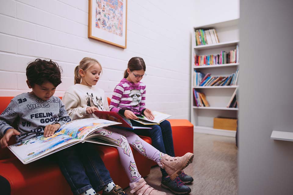 Gemeinsam lesen als Konzept an der SBBZ Seeäckerschule Calw-Stammheim