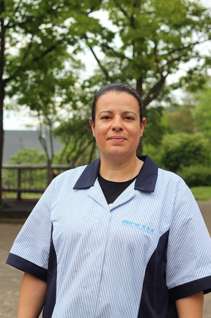 Heike Fuentes, Reinigungsfachkraft - Seeäckerschule Calw-Stammheim